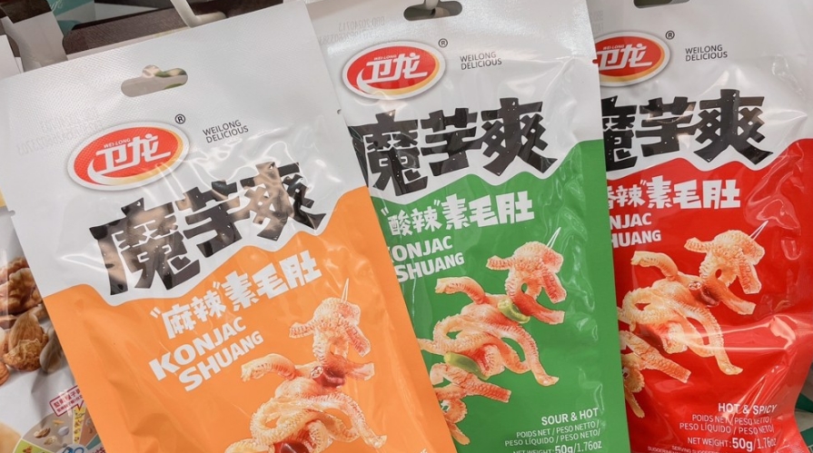 圖為魔芋爽。圖片來源：臺灣《聯(lián)合報》楊雅婷攝。